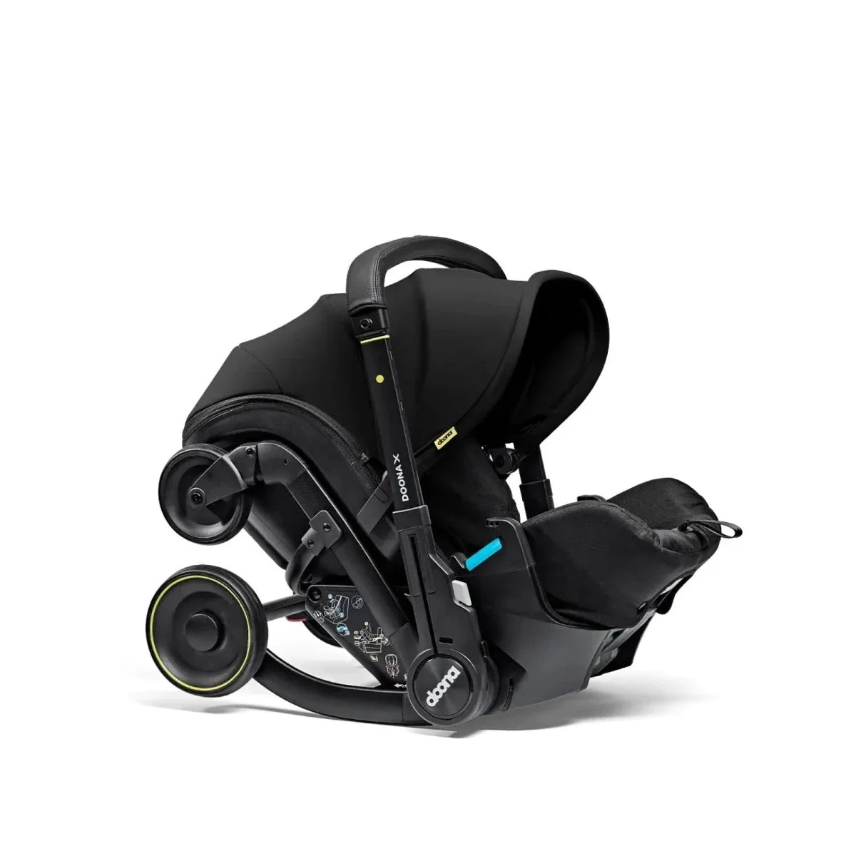 Doona X Infant Group 0+ Car Seat & Stroller - Nitro Black