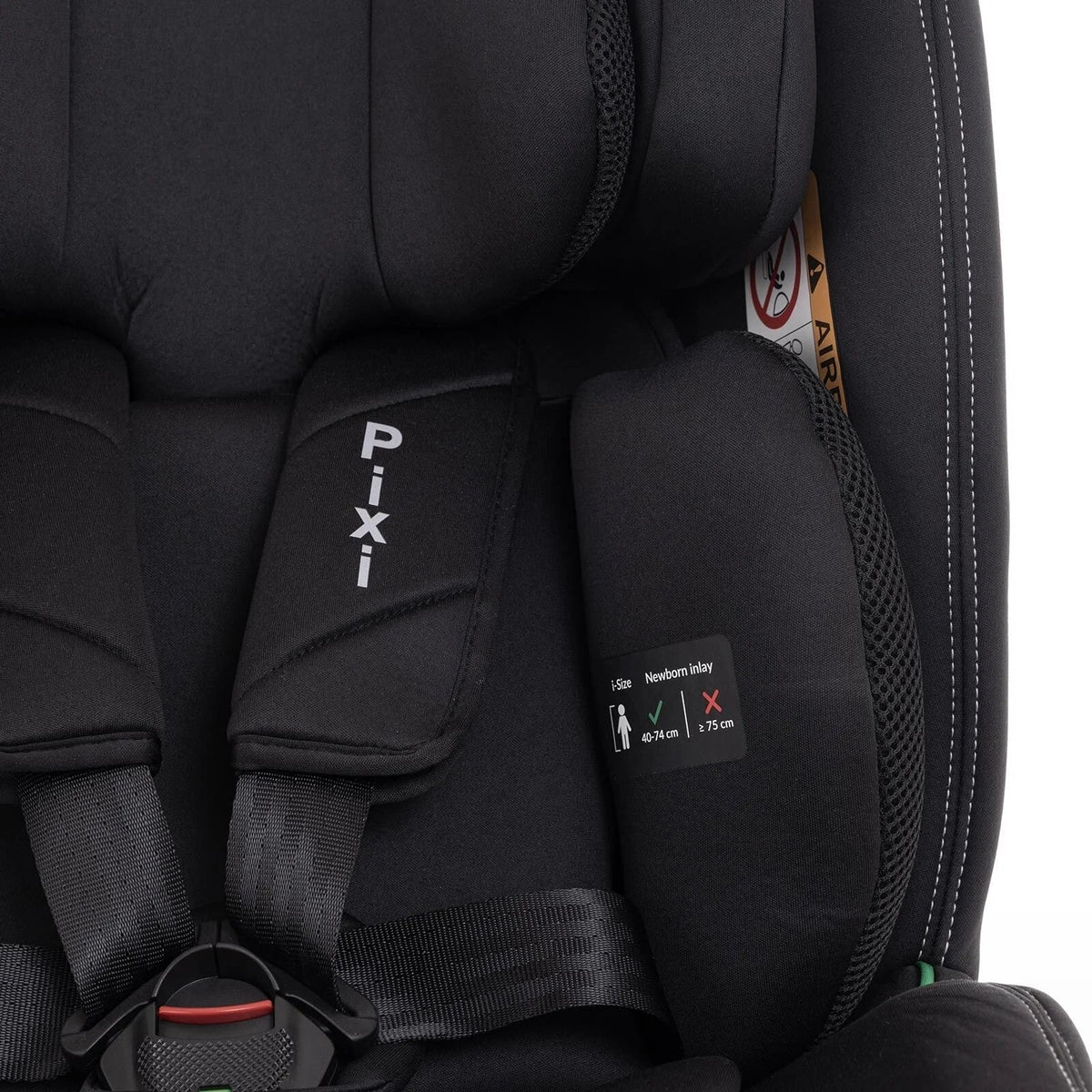 baby plus Pixi i-Size Group 0+/1/2/3 (Birth to 12 Years) Car Seat - Black