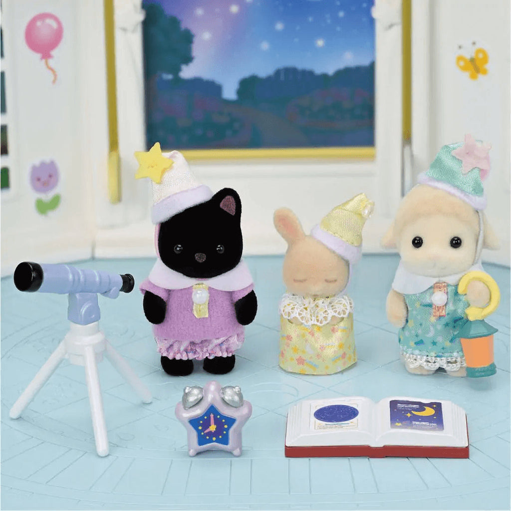 Sylvanian Families - Nursery Friends - Sleepover Party Trio