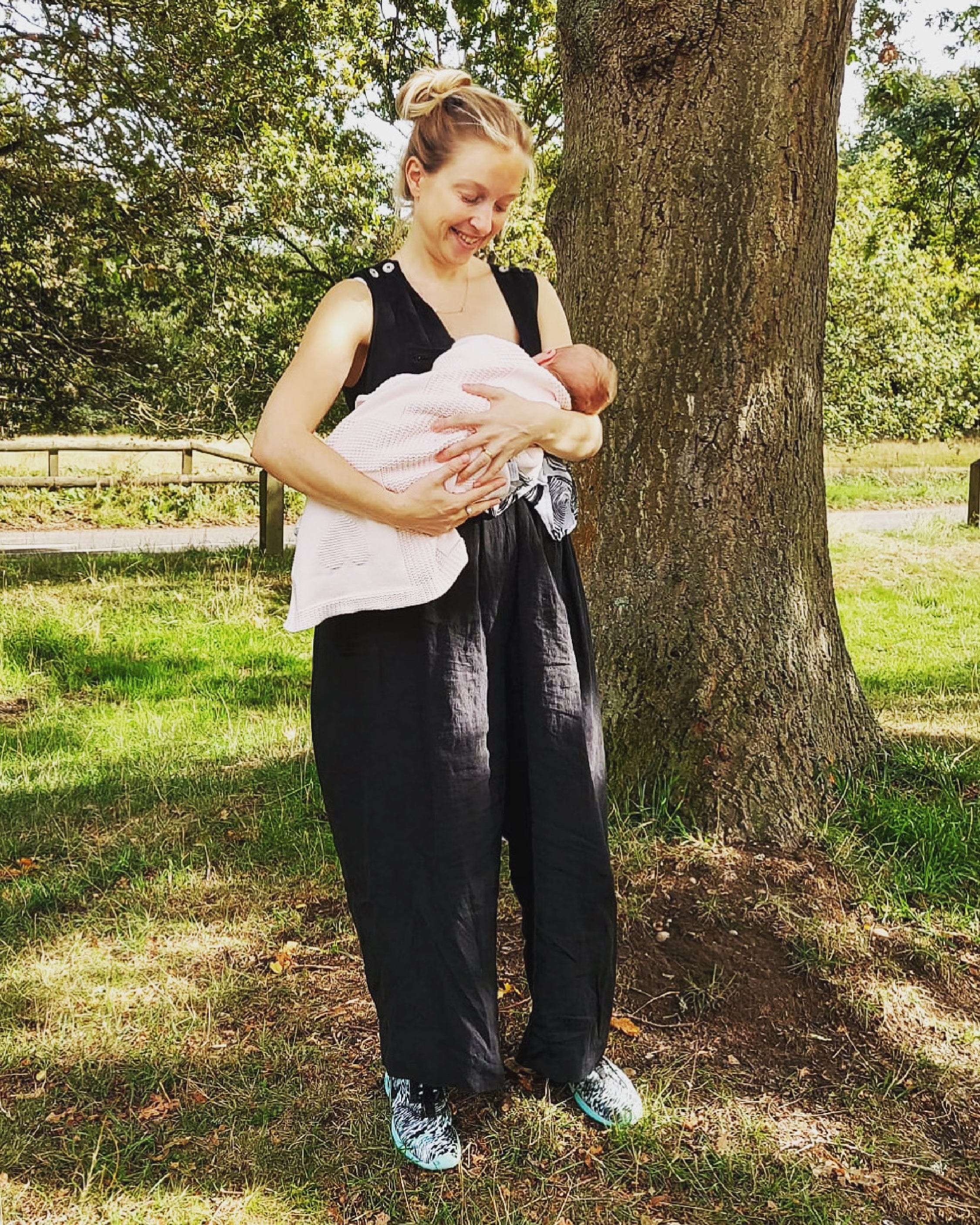 Journy Ada Linen Jumpsuit - Black