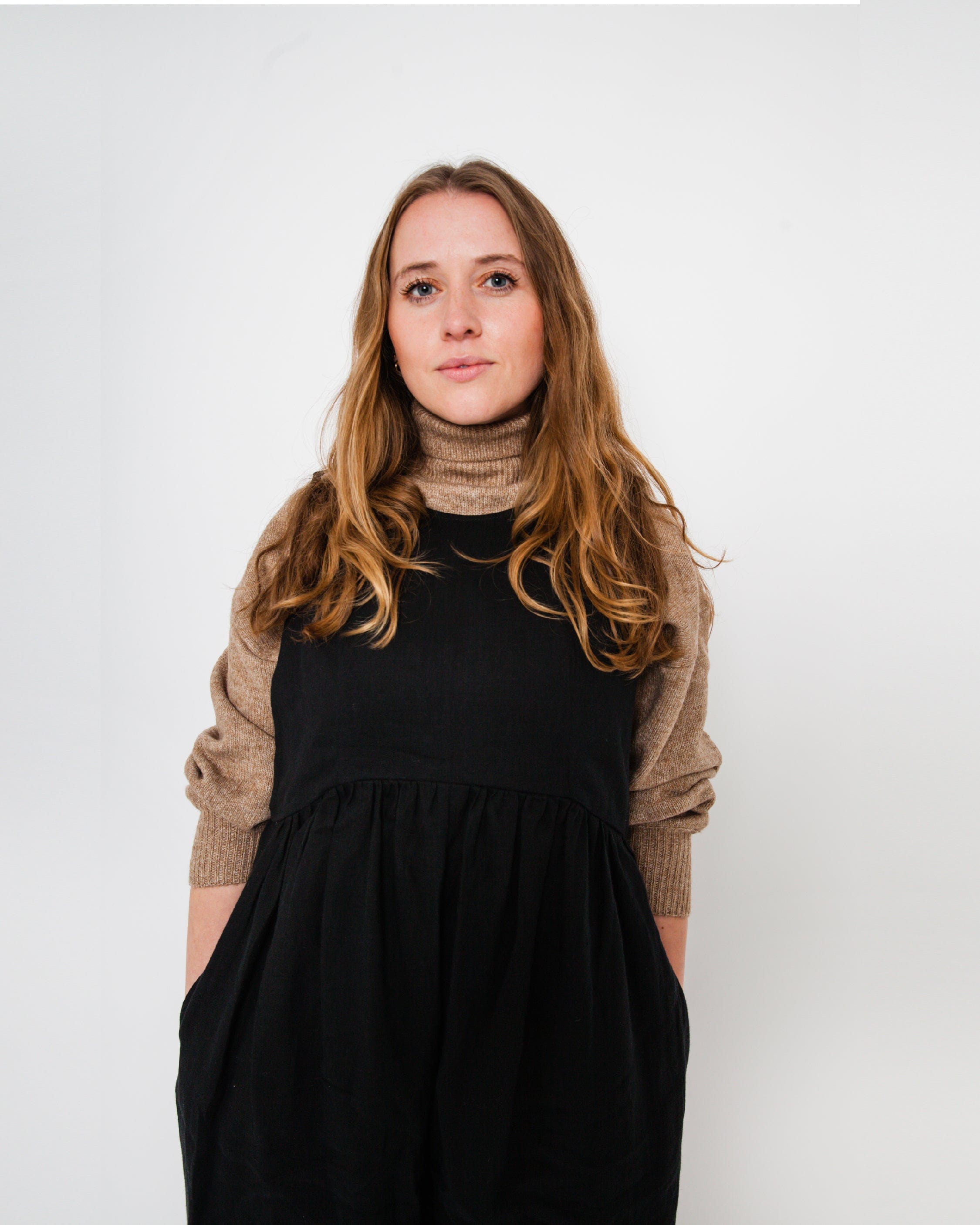 Journy Ada Linen Jumpsuit - Black