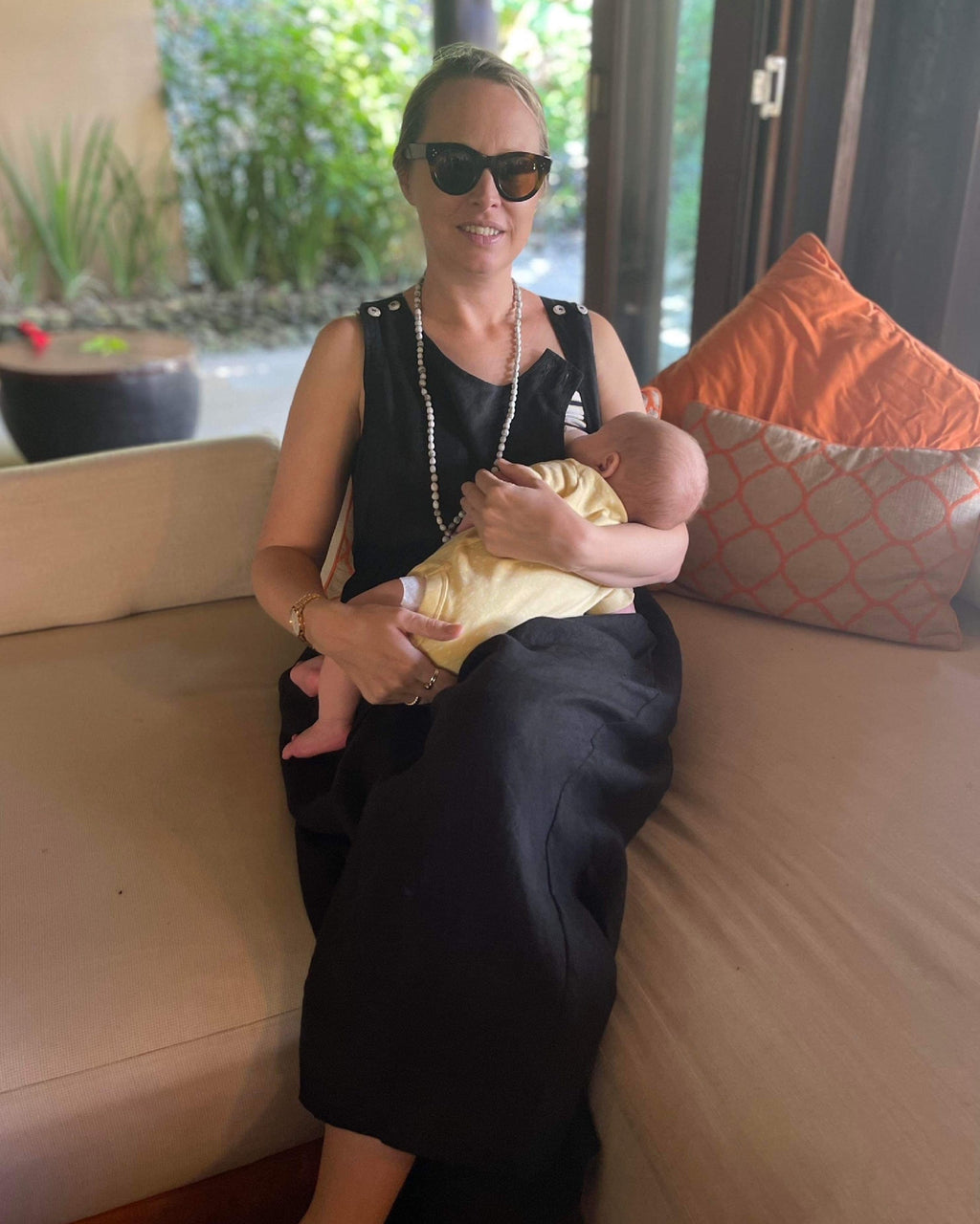 Journy Ada Linen Jumpsuit - Black