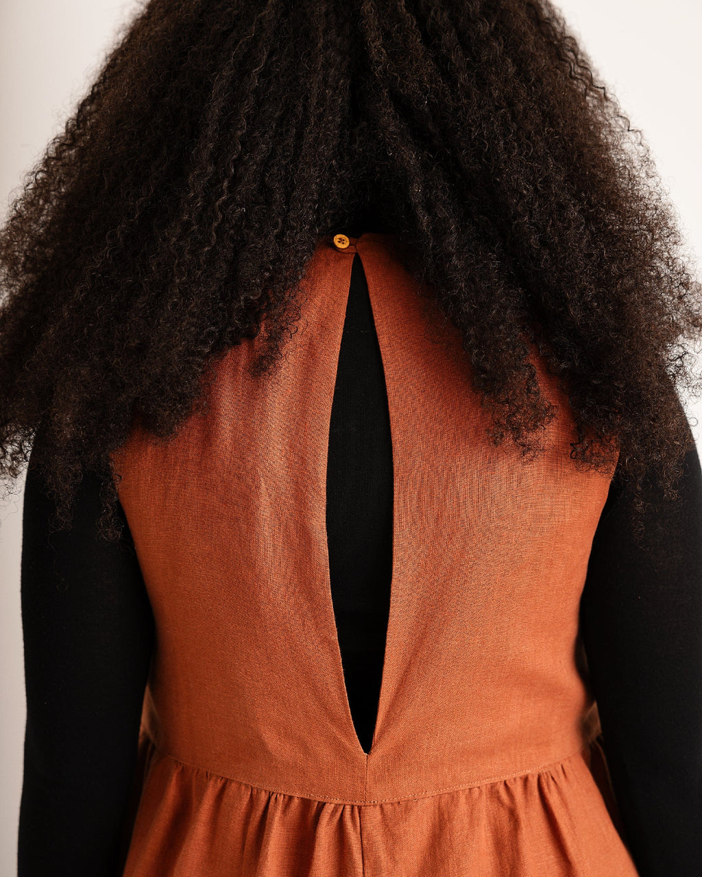 Journy Ada Linen Jumpsuit - Burnt Orange