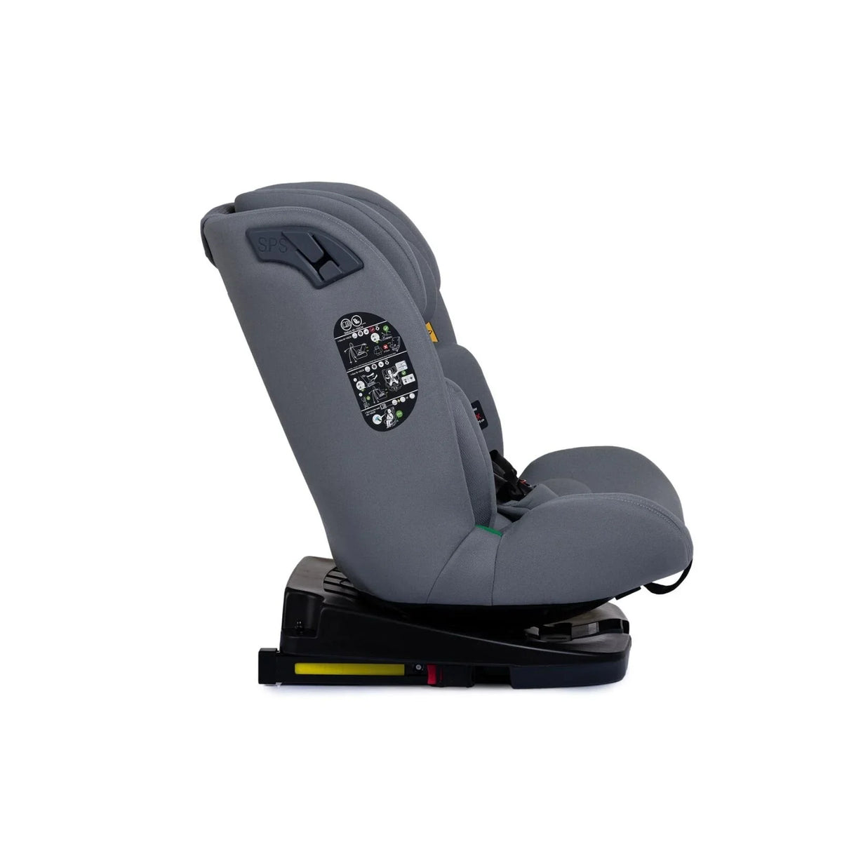 baby plus Pixi i-Size Group 0+/1/2/3 (Birth to 12 Years) Car Seat - Grey