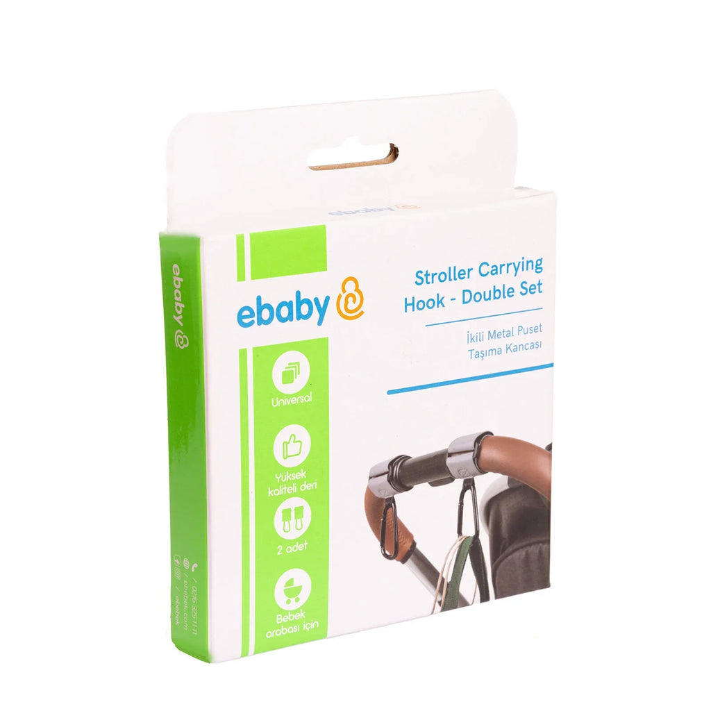 Universal Stroller Carrying Hook - 2 Pack