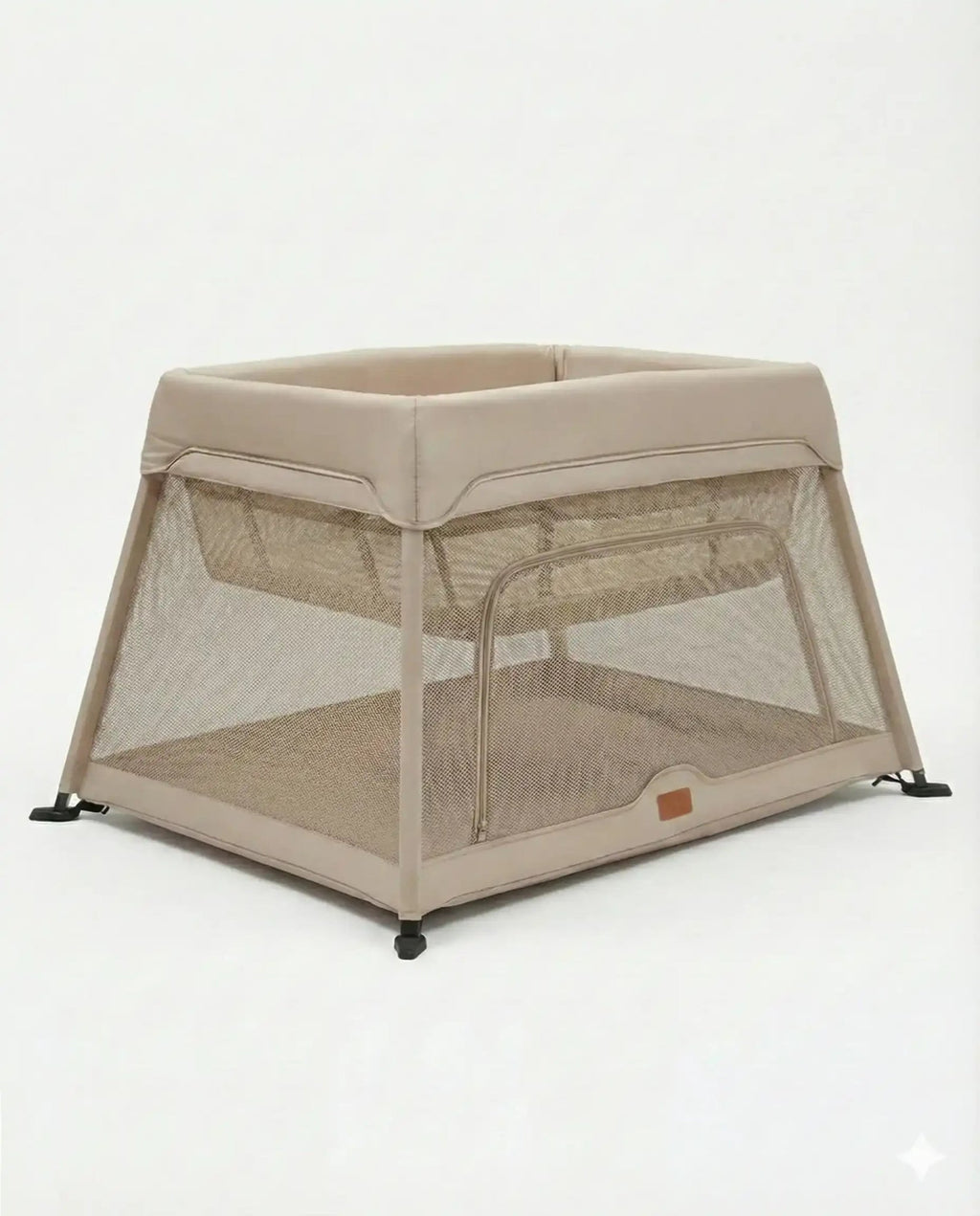 Airpod 3 Travel Cot Includes Newborn Bassinet Insert - Beige - Baby&More