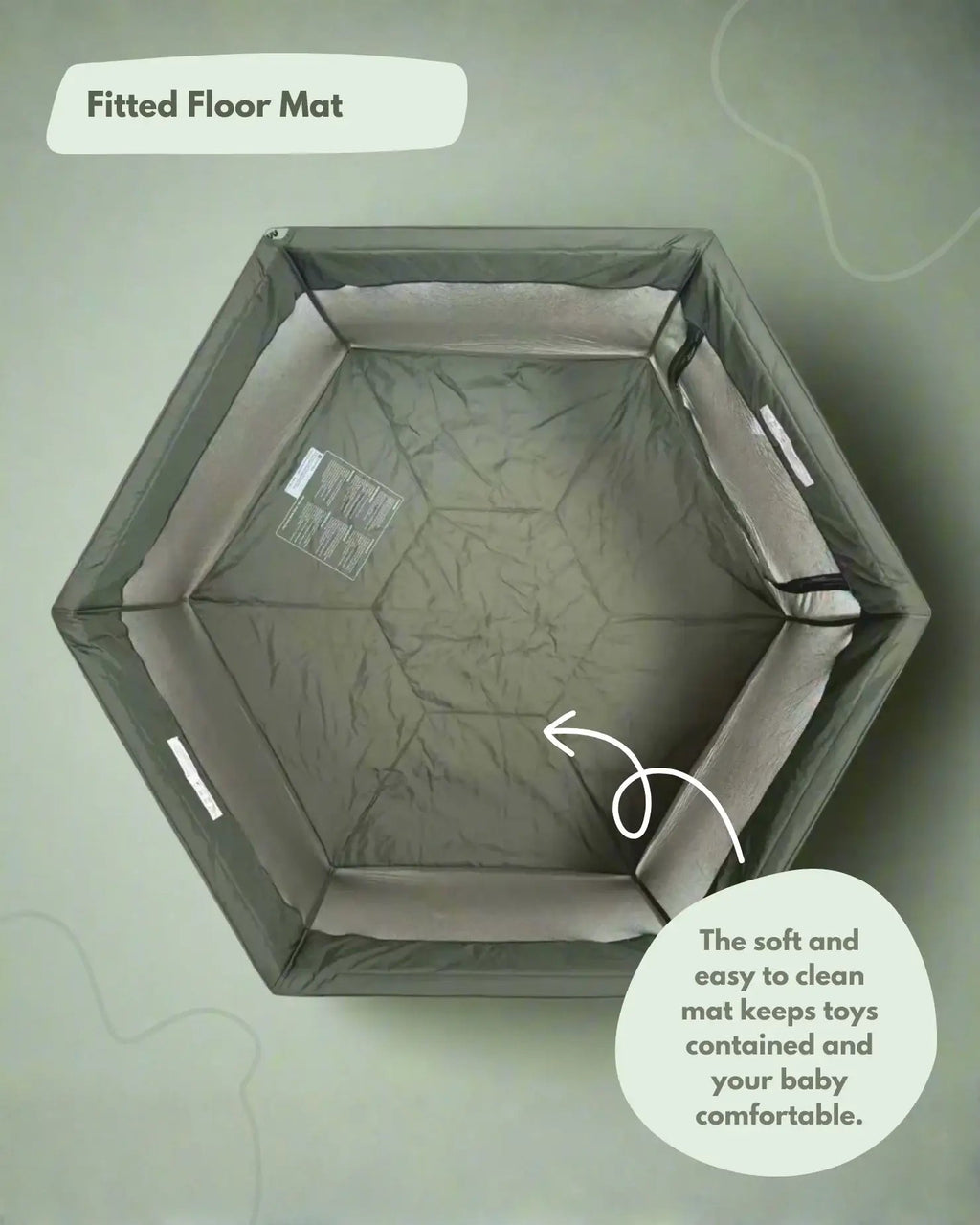 All Stars JOY Baby Playpen - Green - Baby&More