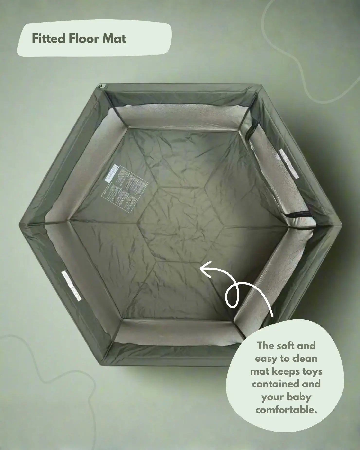 All Stars JOY Baby Playpen - Green - Baby&More