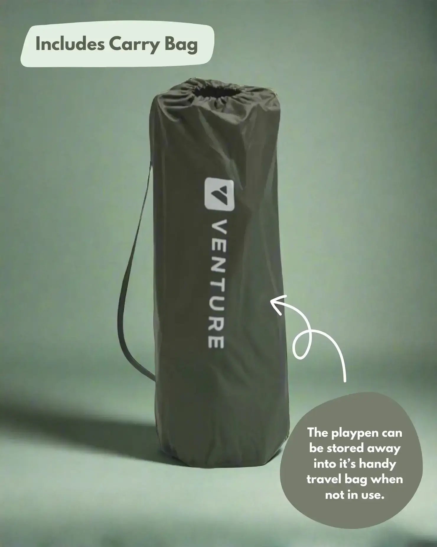 All Stars JOY Baby Playpen - Green - Baby&More