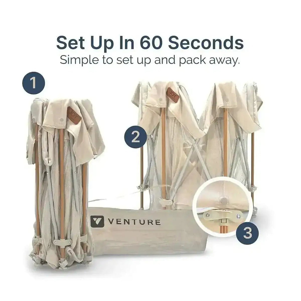 All Stars JOY Baby Playpen - Natural - Baby&More