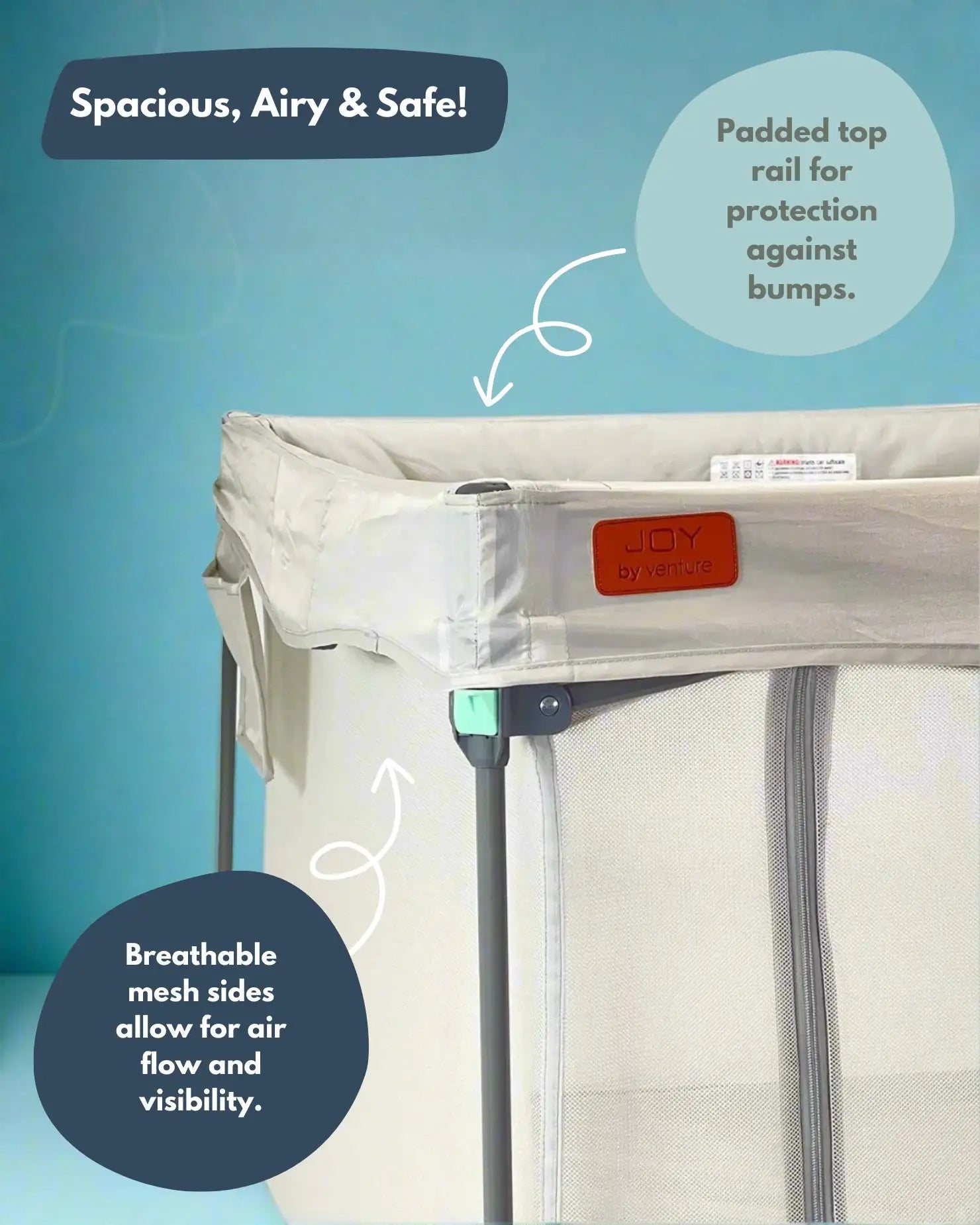 All Stars JOY Square Baby Playpen - Baby&More