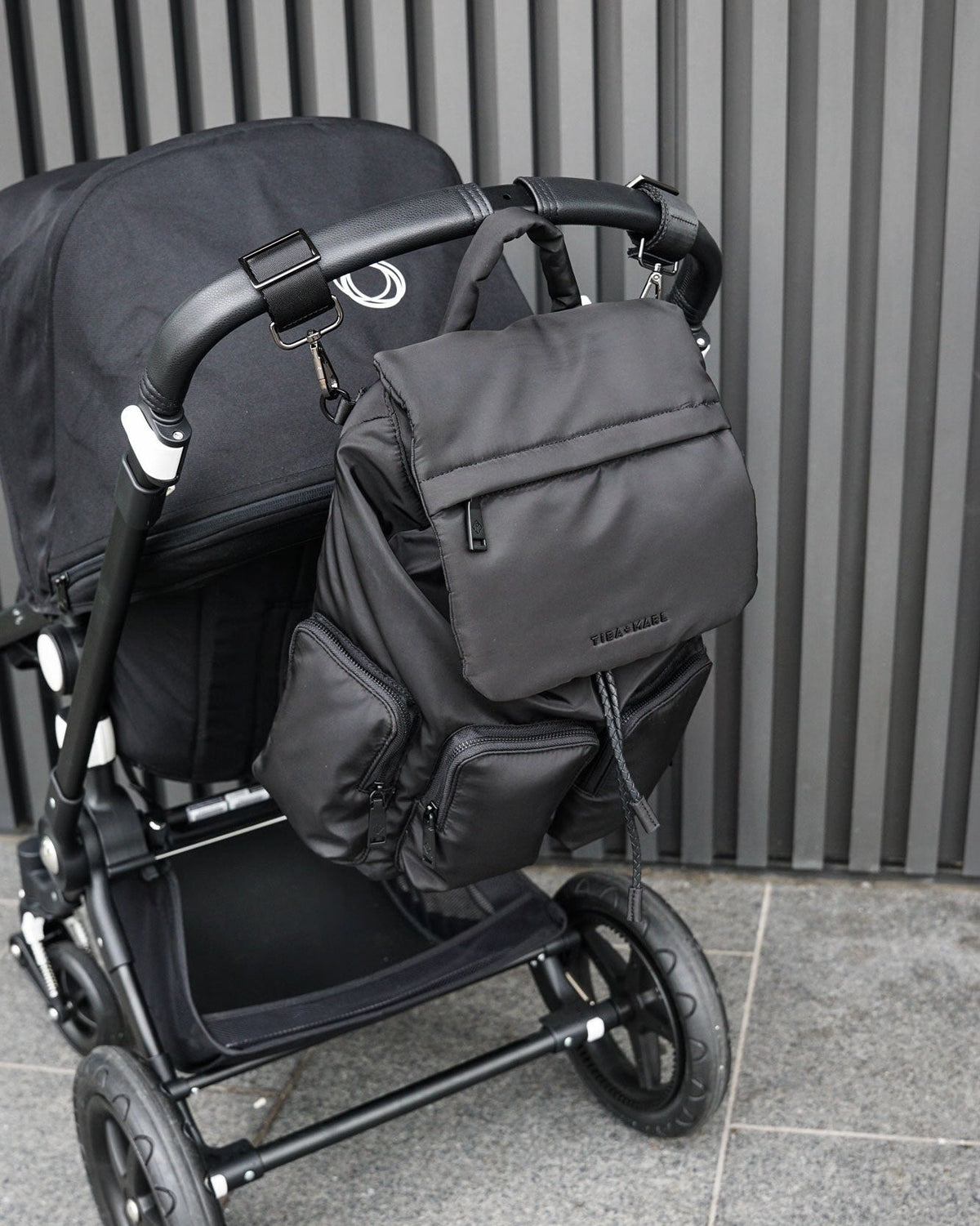 Tiba+Marl Alto Changing Backpack Black