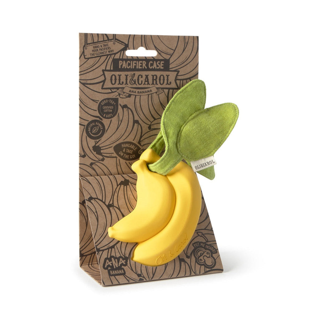 Oli & Carol Ana Banana Pacifier Case
