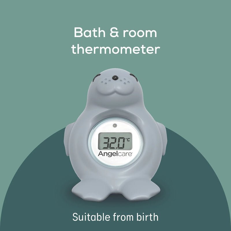 Angelcare Bath and Room Thermometer - Seal - Baby&More