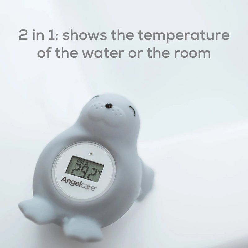 Angelcare Bath and Room Thermometer - Seal - Baby&More