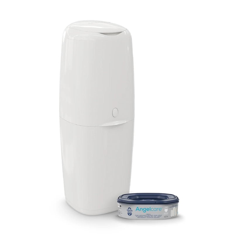 Angelcare Classic XL Nappy Bin Starter With 4 Pk Refills - Baby&More