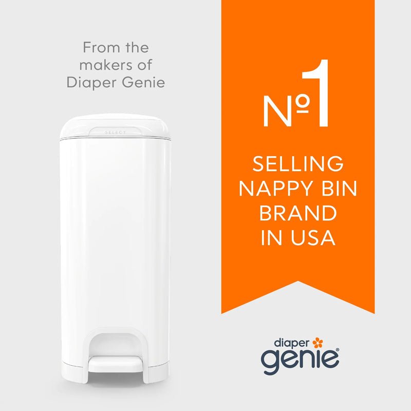 Angelcare Classic XL Nappy Bin Starter With 4 Pk Refills - Baby&More