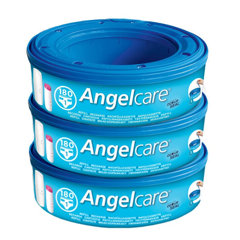 Angelcare Nappy Bin Refill Cassettes - 3 Pack - Baby&More