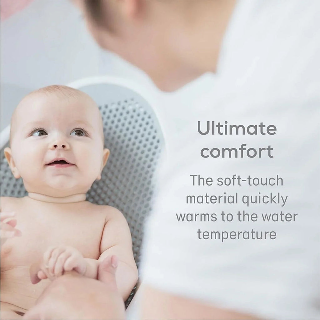 Angelcare Soft Touch Baby Bath Support - Grey - Baby&More