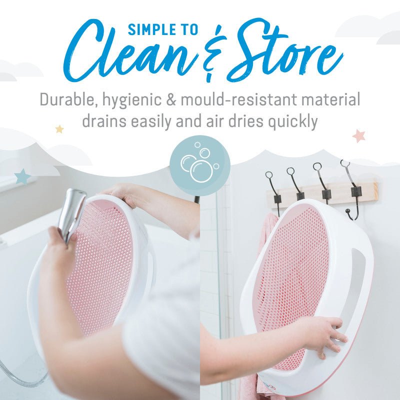 Angelcare Soft-Touch Bath Support Pink - Baby&More