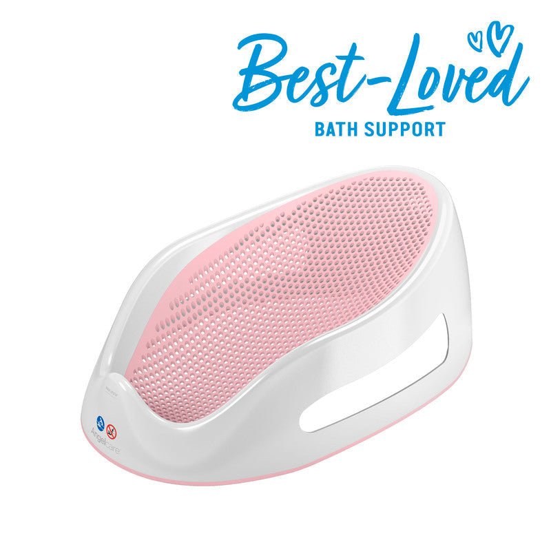 Angelcare Soft-Touch Bath Support Pink - Baby&More