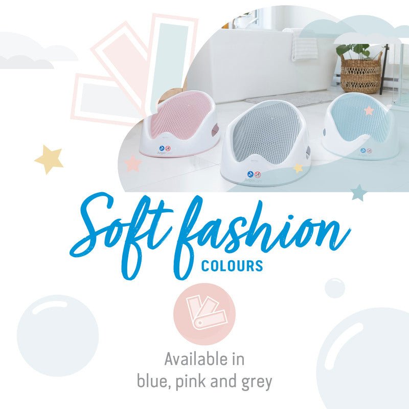Angelcare Soft-Touch Bath Support Pink - Baby&More