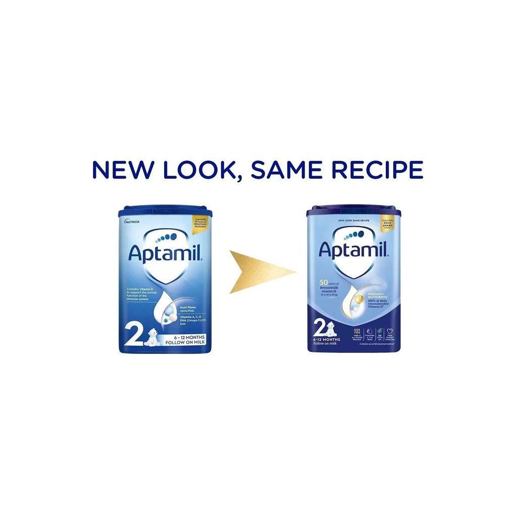 Aptamil 2 Follow On Milk Formula - 6 - 12 months 800g - Baby&More