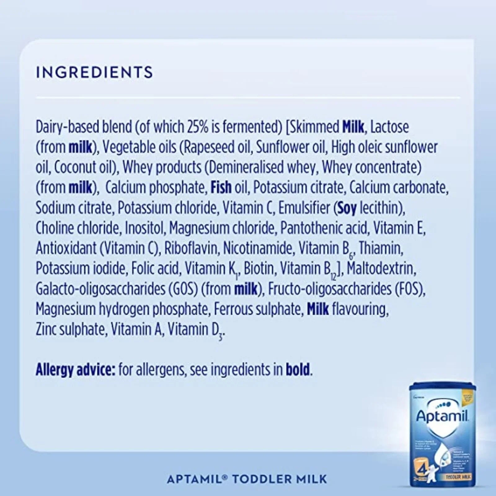 Aptamil 4 Growing Up Toddler Milk Formula - 2+ years 800g - Baby&More