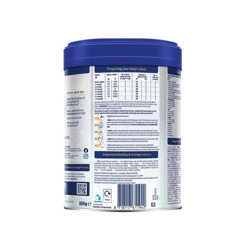 Aptamil Advanced 1 First Infant Milk - from Birth 800g - Baby&More