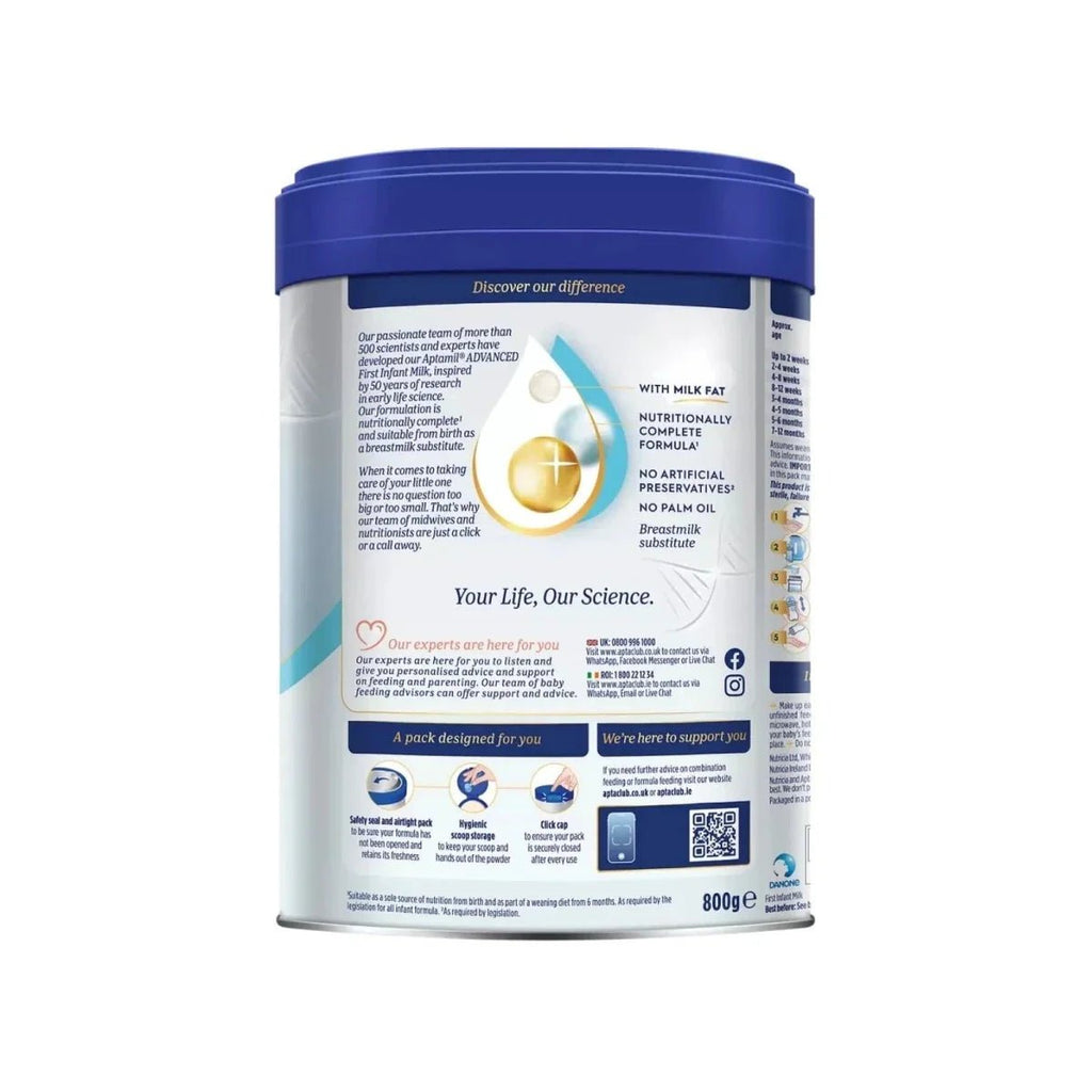 Aptamil Advanced 1 First Infant Milk - from Birth 800g - Baby&More