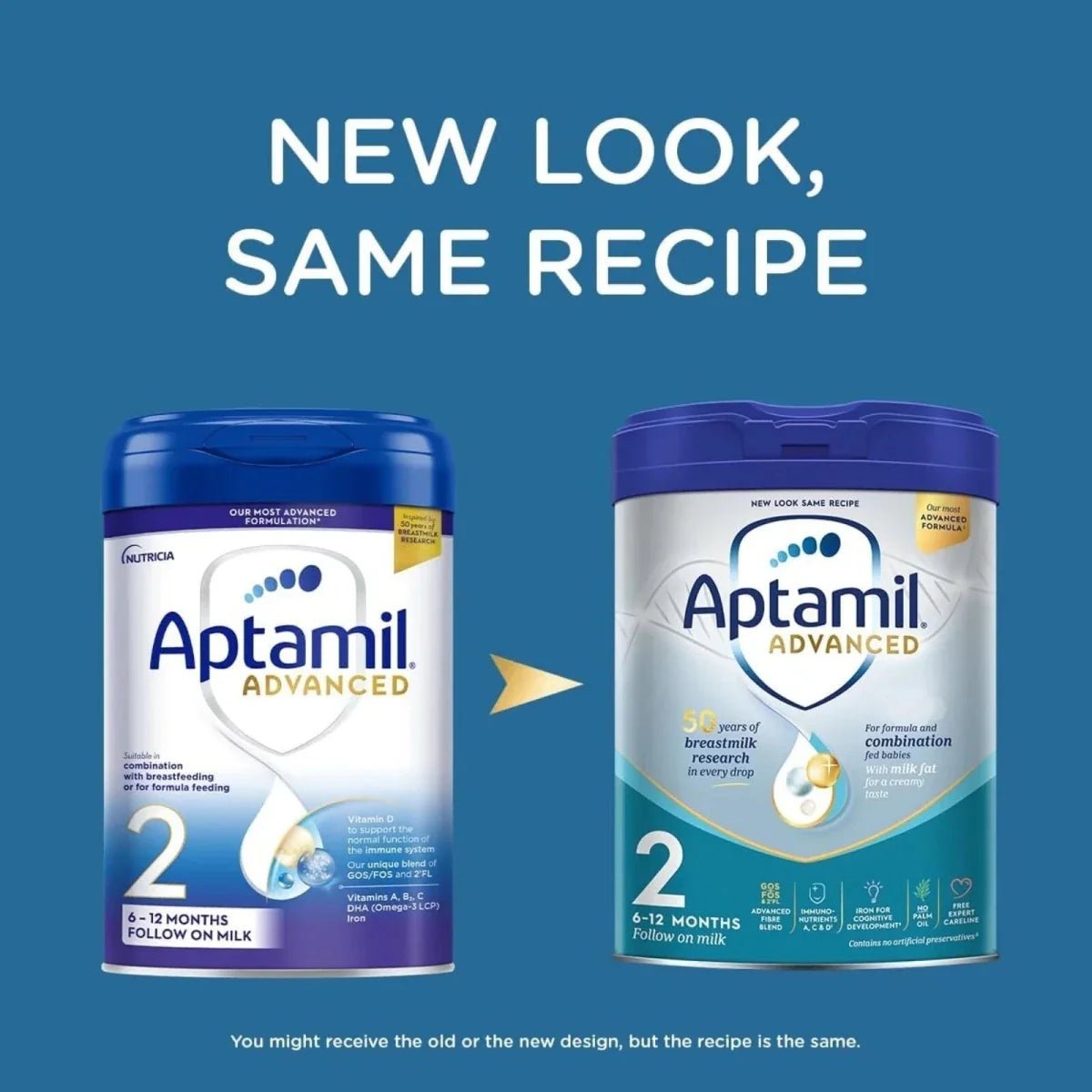 Aptamil Advanced 2 Follow On Milk Formula - 6 - 12 months 800g - Baby&More