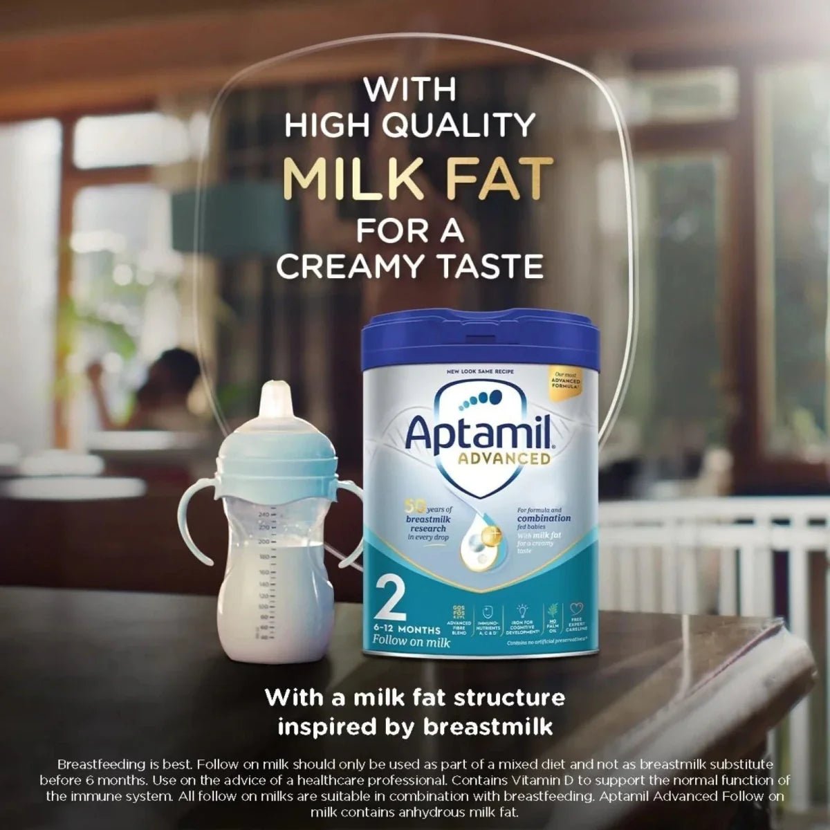 Aptamil Advanced 2 Follow On Milk Formula - 6 - 12 months 800g - Baby&More