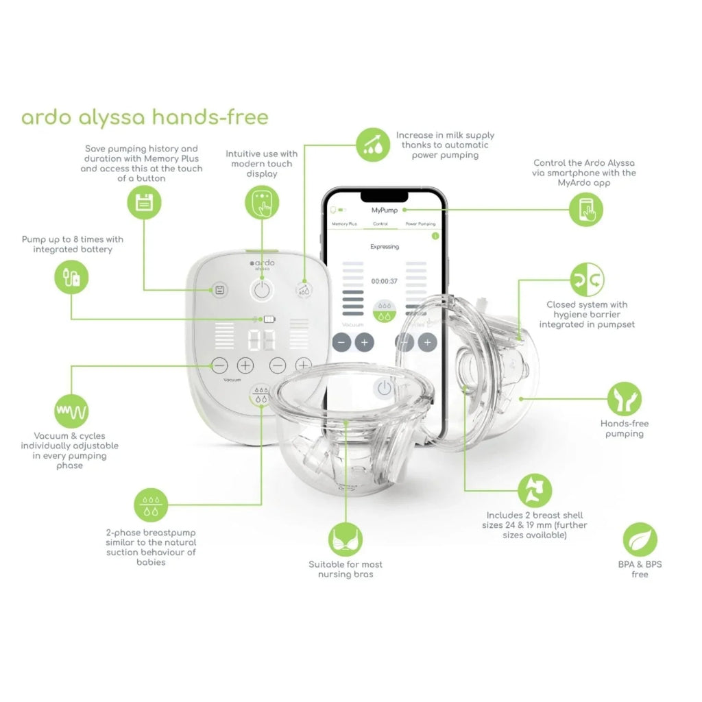 Ardo Alyssa Hands Free Breast Pump - Baby&More