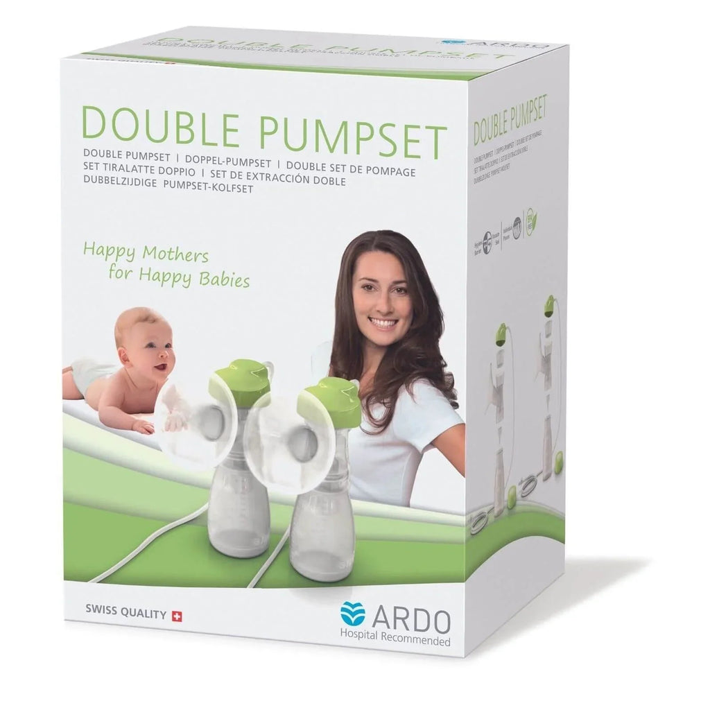 Ardo Double Manual Breast Pump Set for Calypso & Carum - Baby&More