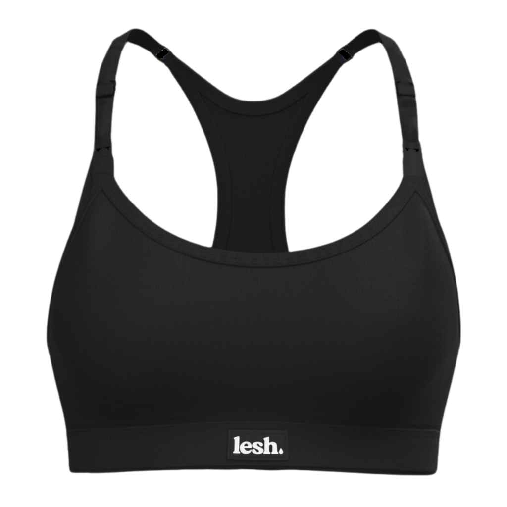 LESH - Freeflo 2.0 Leakproof Nursing Bra - Black / Pink / Beige