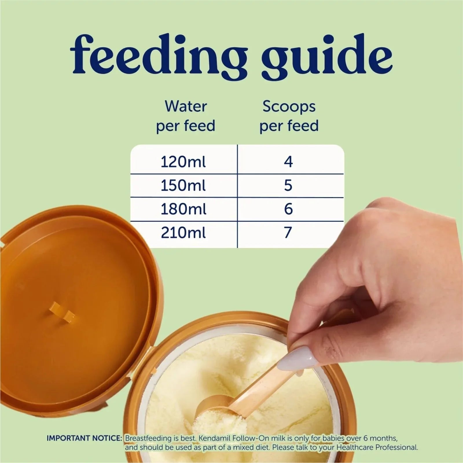 Kendamil Stage 1 Organic First Infant Milk Formula - from Birth 800g