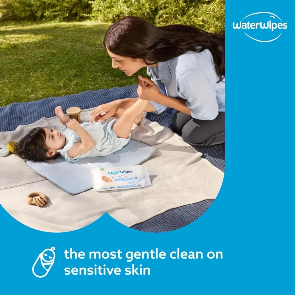 WaterWipes Sensitive Baby Wipes - 12 Packs