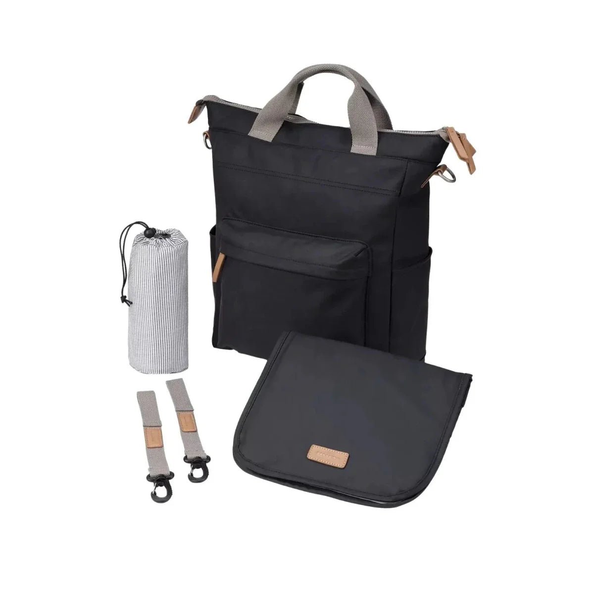 Bababing Daytripper Backpack Changing Bag - Black - Baby&More
