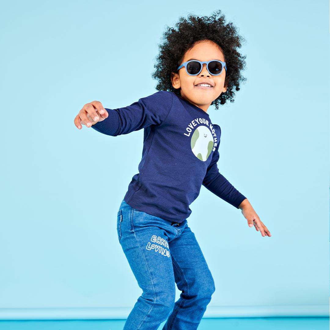 Babiators Eco Original Keyhole Sunglasses - Pacific Blue - Baby&More