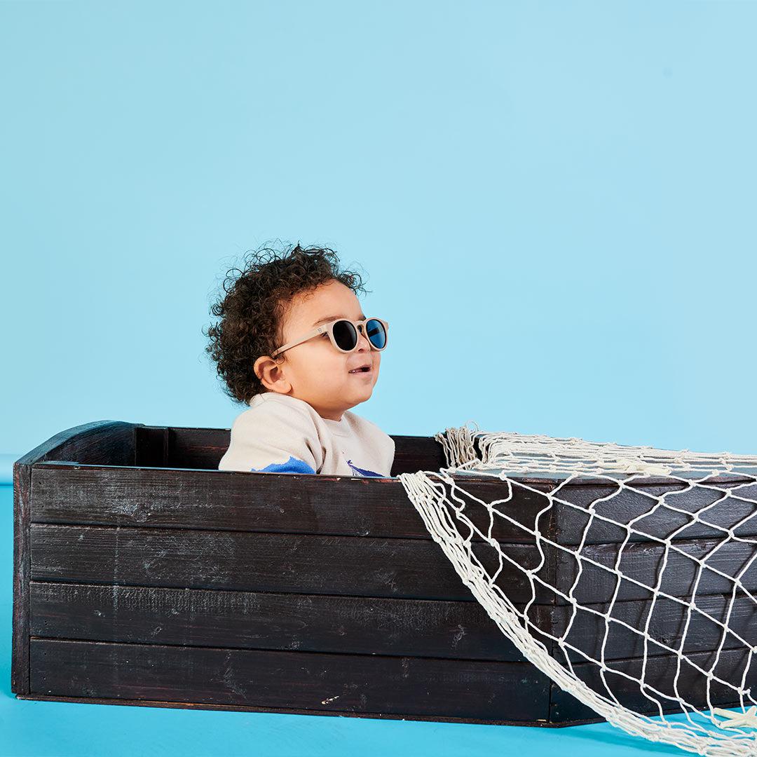 Babiators Eco Original Keyhole Sunglasses - Soft Sand - Baby&More