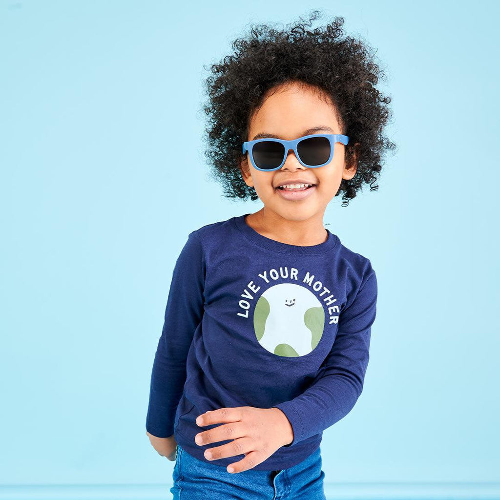 Babiators Eco Original Navigator Sunglasses - Pacific Blue - Baby&More