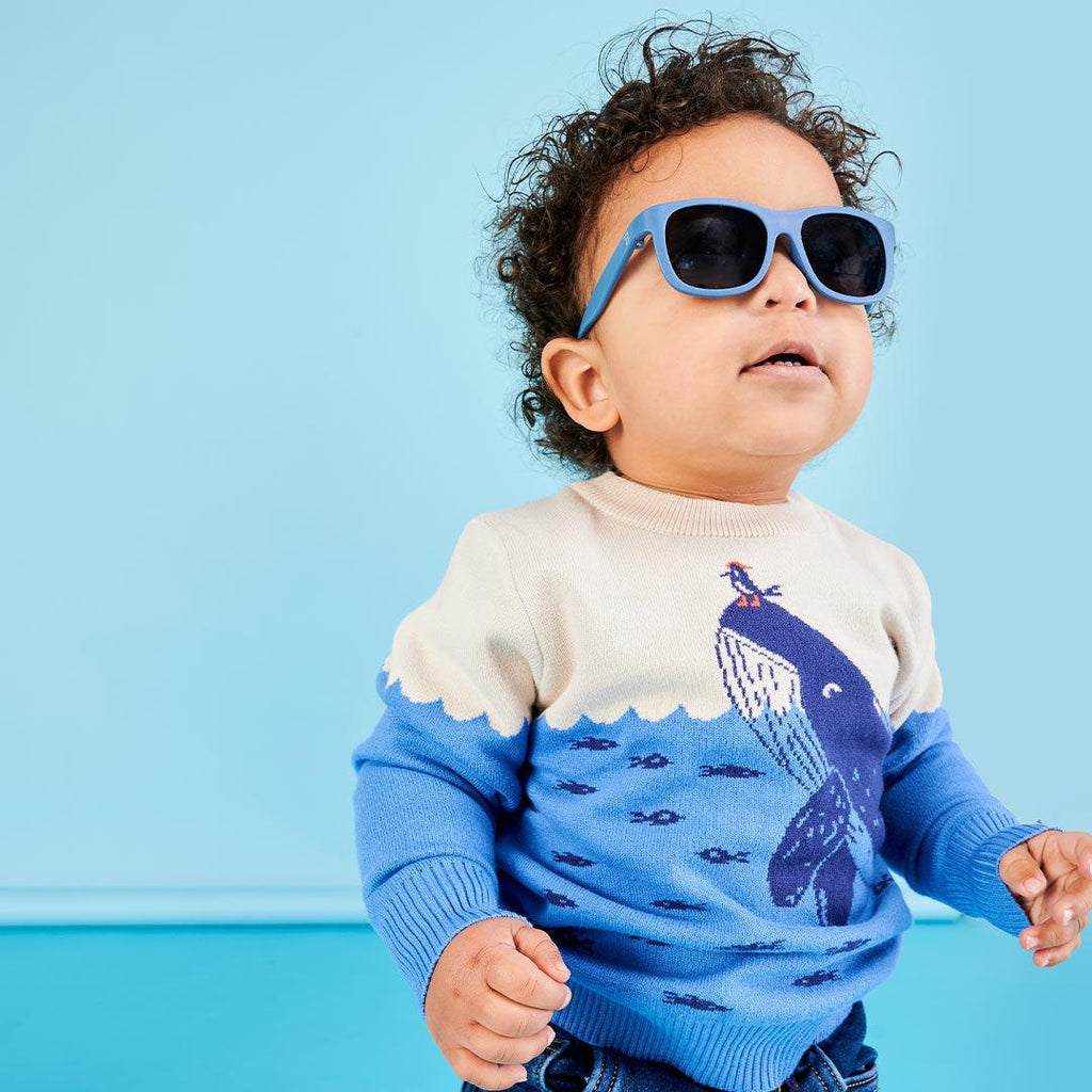 Babiators Eco Original Navigator Sunglasses - Pacific Blue - Baby&More