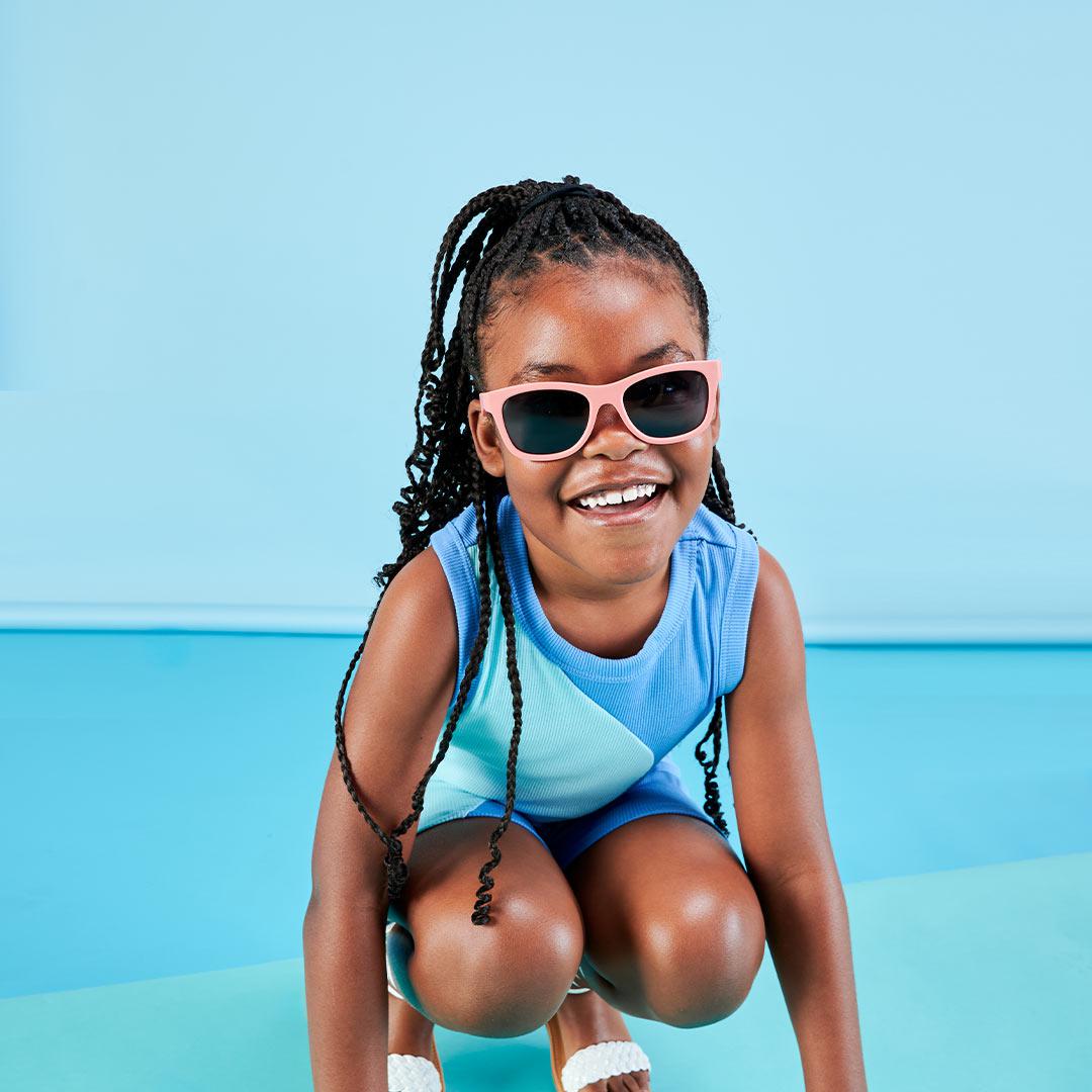 Babiators Eco Original Navigator Sunglasses - Seashell Pink - Baby&More