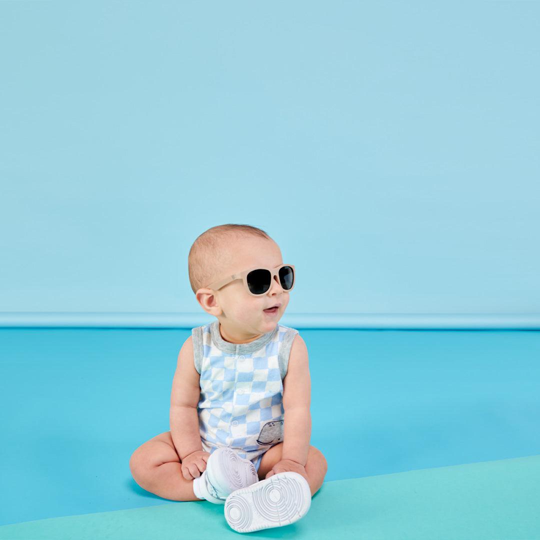 Babiators Eco Original Navigator Sunglasses - Soft Sand - Baby&More