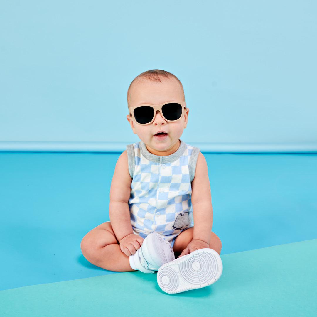 Babiators Eco Original Navigator Sunglasses - Soft Sand - Baby&More