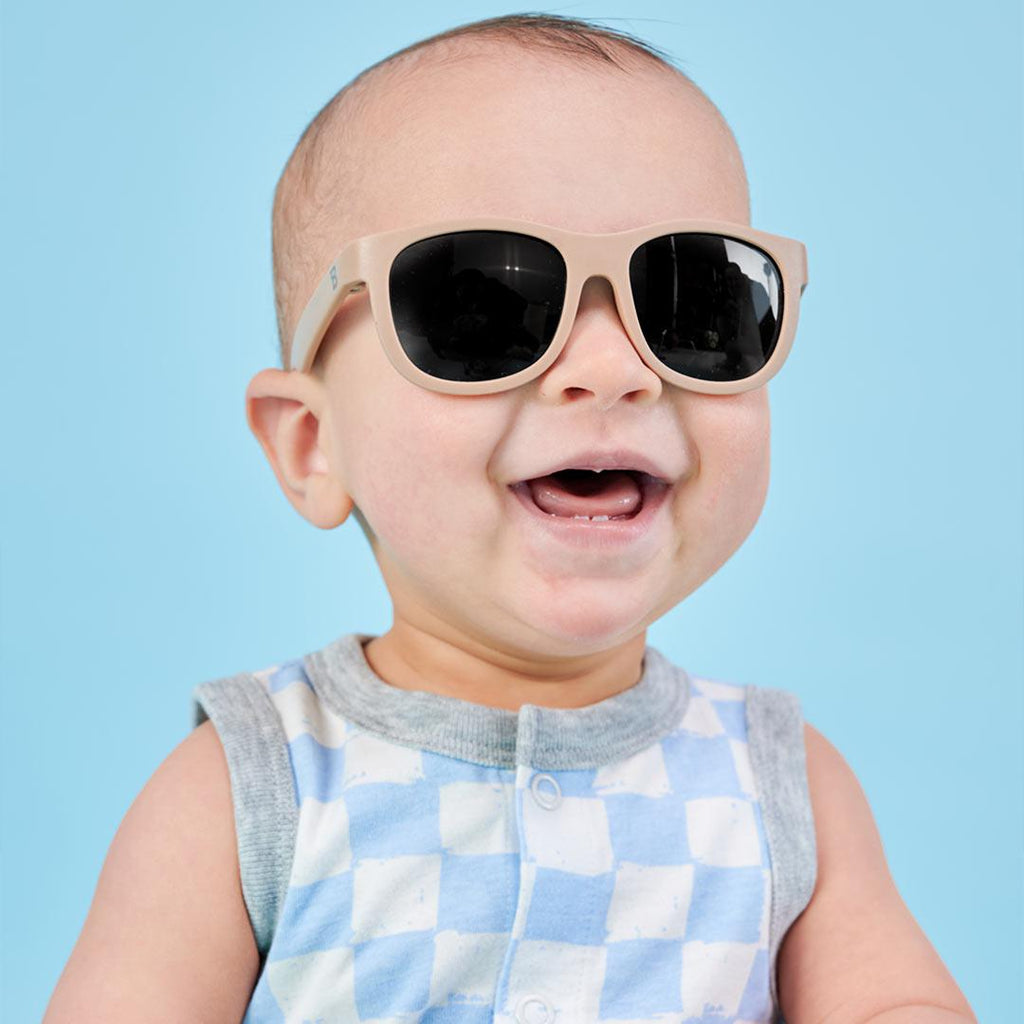 Babiators Eco Original Navigator Sunglasses - Soft Sand - Baby&More