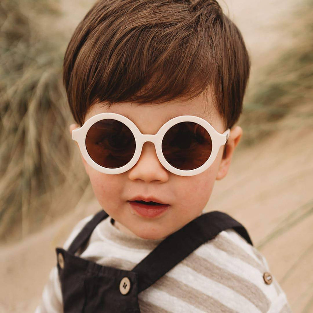Babiators Original Euro Round Sunglasses - Sweet Cream - Baby&More