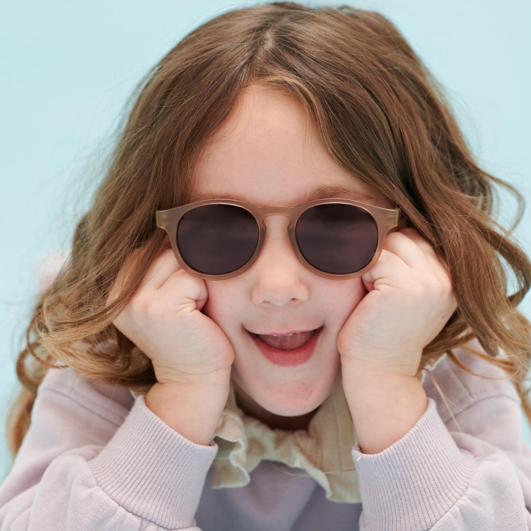 Babiators Original Keyhole Sunglasses - Cocoa Cloud - Baby&More