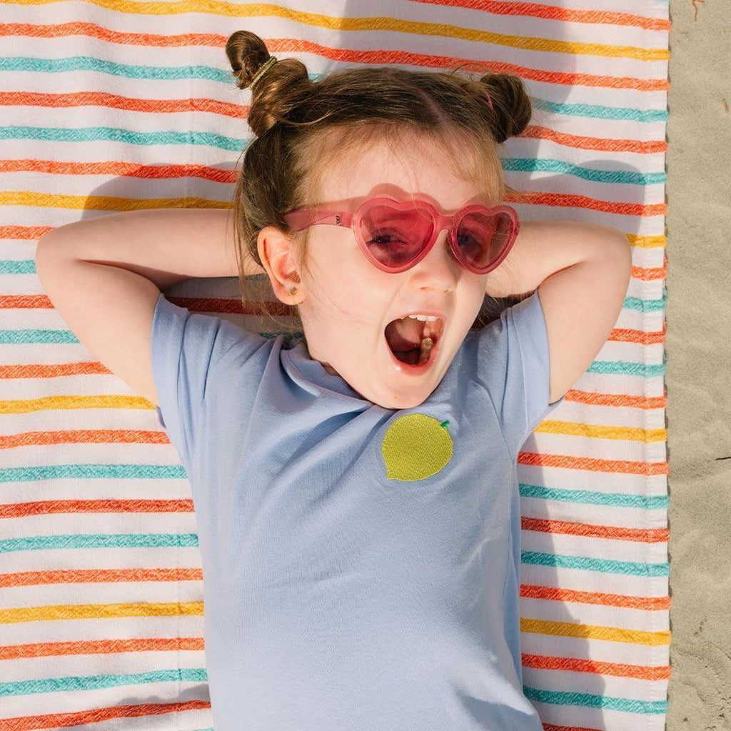 Babiators Original Mirrored Heart Sunglasses - Fuchsia Haze - Baby&More