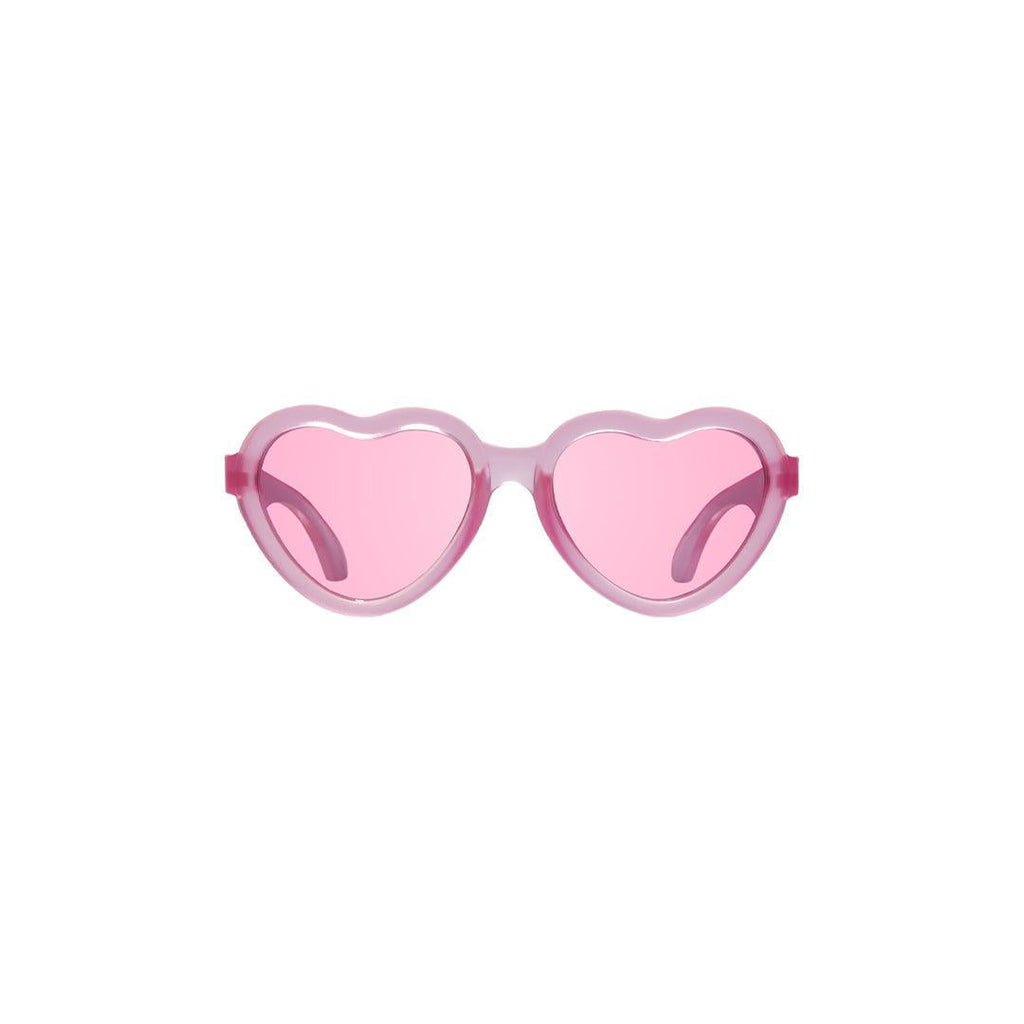 Babiators Original Mirrored Heart Sunglasses - Fuchsia Haze